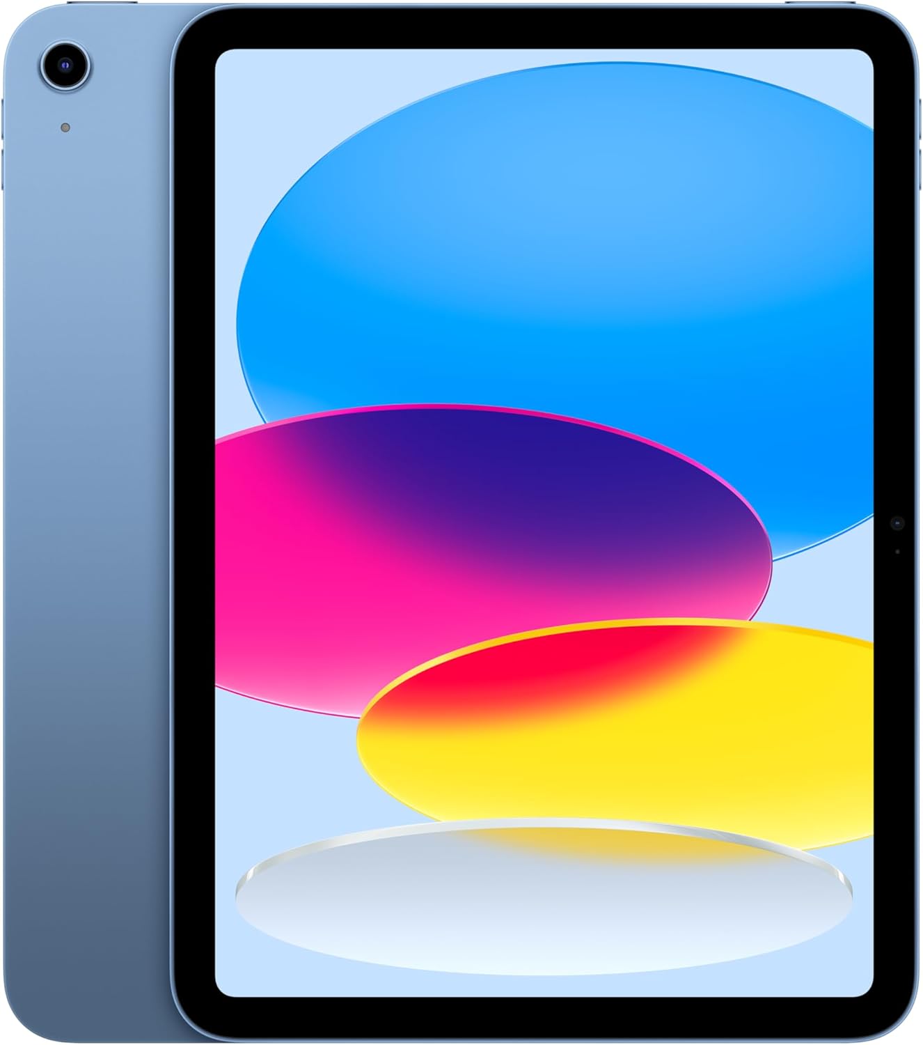 Apple iPad 11 吋：A16 晶片、11 吋型號、液態視網膜顯示器、128GB、Wi-Fi 6、12MP 前置/12MP 後置相機、Touch ID、全天電池壽命 — 藍色