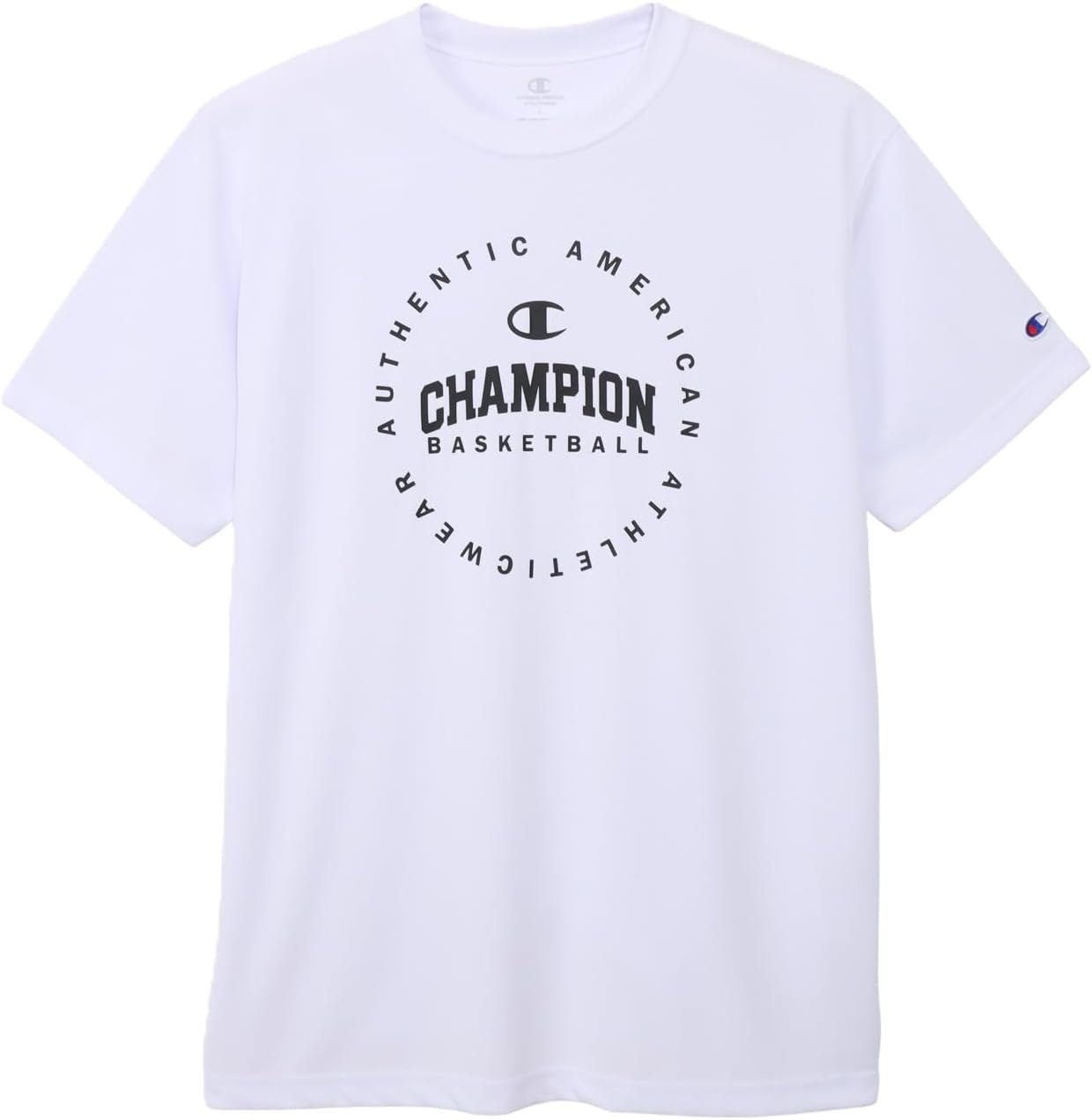 ! [圖15 ： Champion Basketball男裝短袖T恤，圓領，抗菌，防臭，快速乾燥，防紫外線，高...