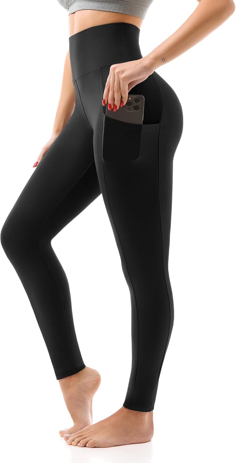 SINOPHANT高腰打底褲女式有口袋